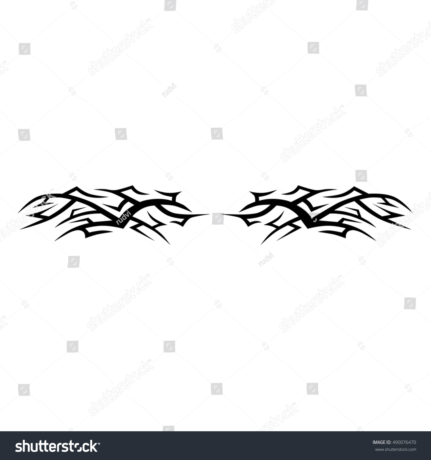 tattoo design stencil pattern abstract black stock vector tattoo design stencil pattern abstract black stock vector