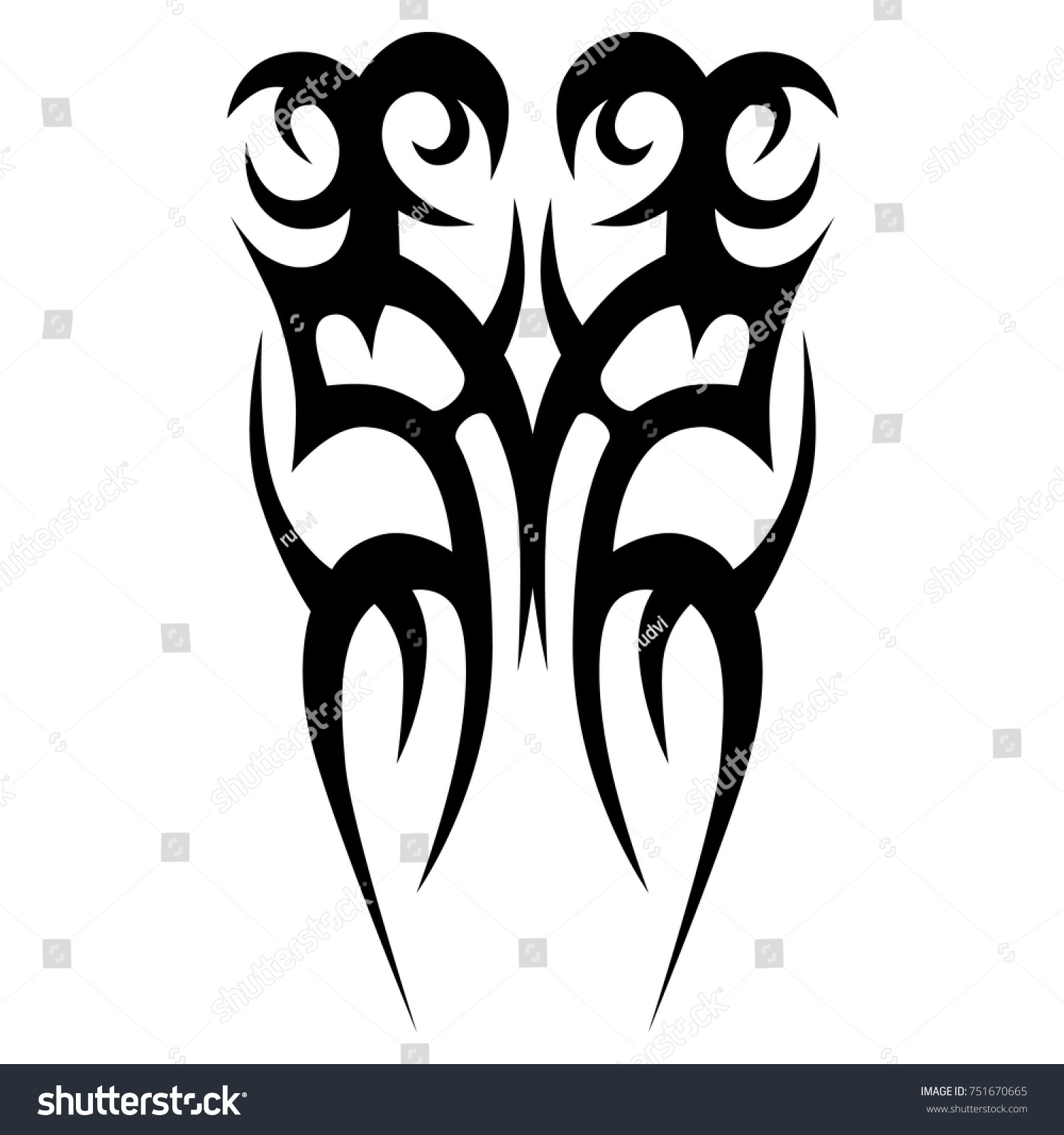 tattoo designs tattoo tribal vector designs stock vector 751670665 tattoo designs tattoo tribal vector designs stock vector 751670665