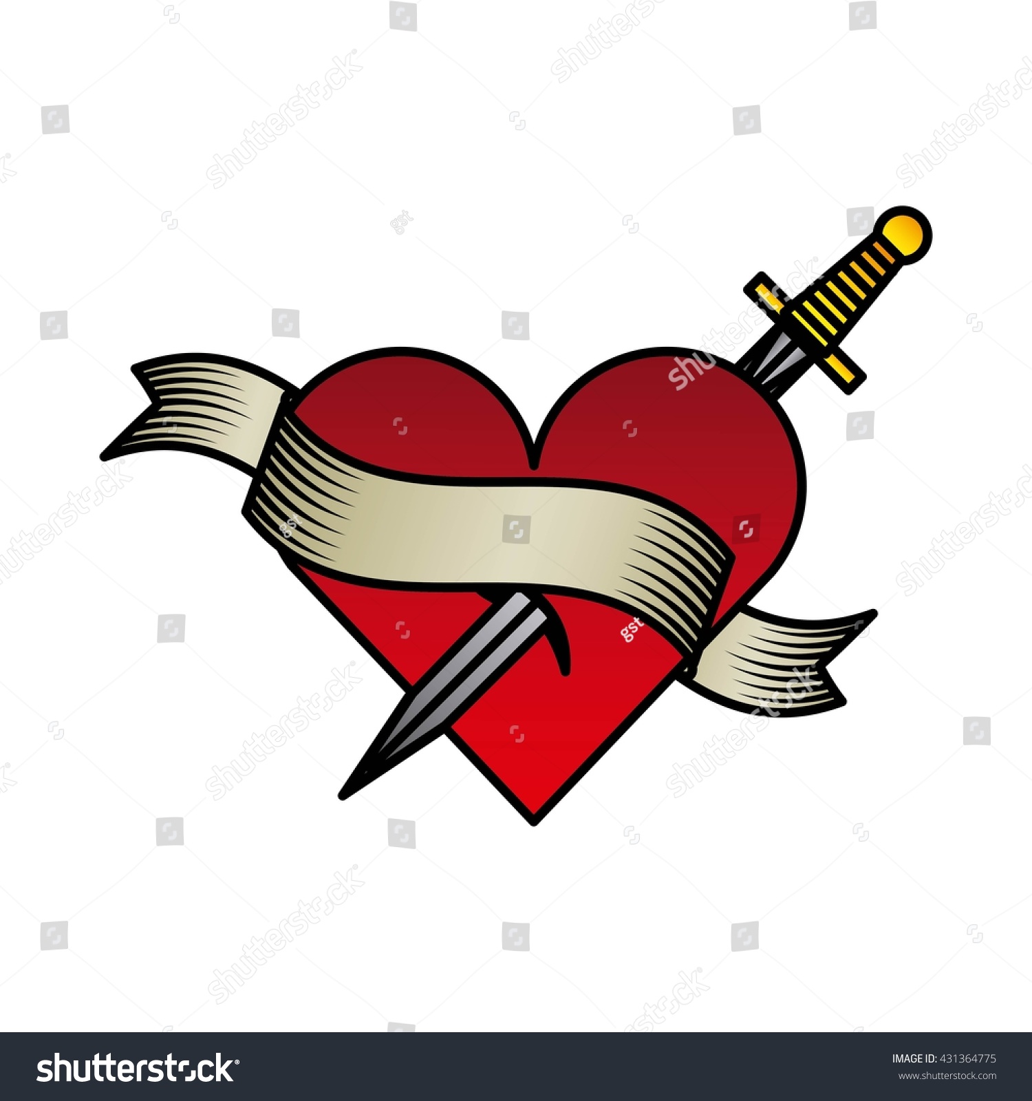 Tattoo Drawings Design Stock Vector (Royalty Free) 431364775