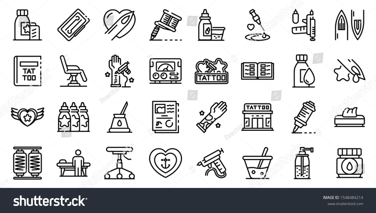 8,386 Tattoo studio icon Images, Stock Photos & Vectors | Shutterstock