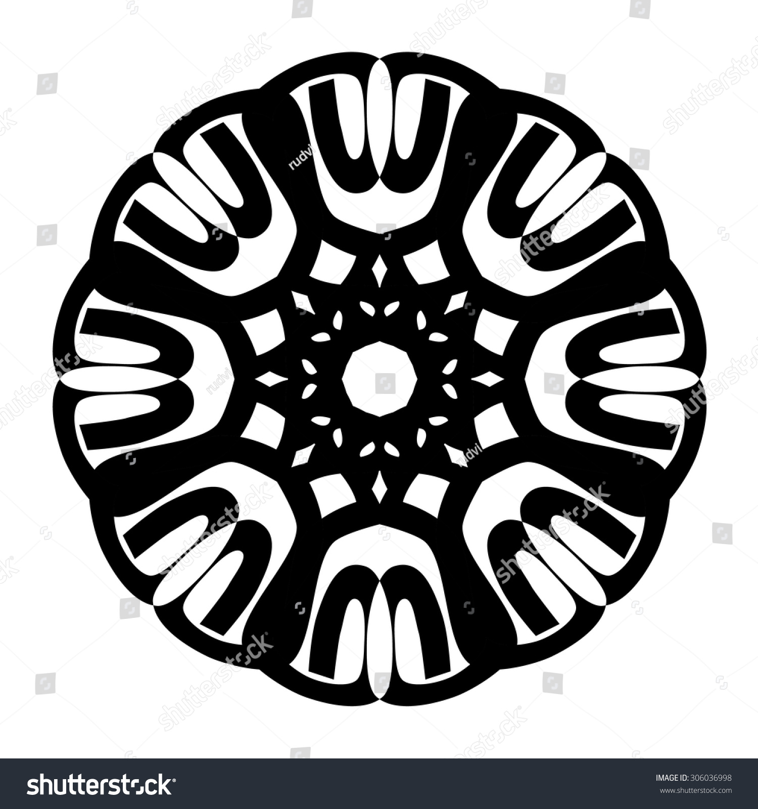tattoo tribal circle vector shape tribal stock vector 306036998 tattoo tribal circle vector shape tribal stock vector 306036998