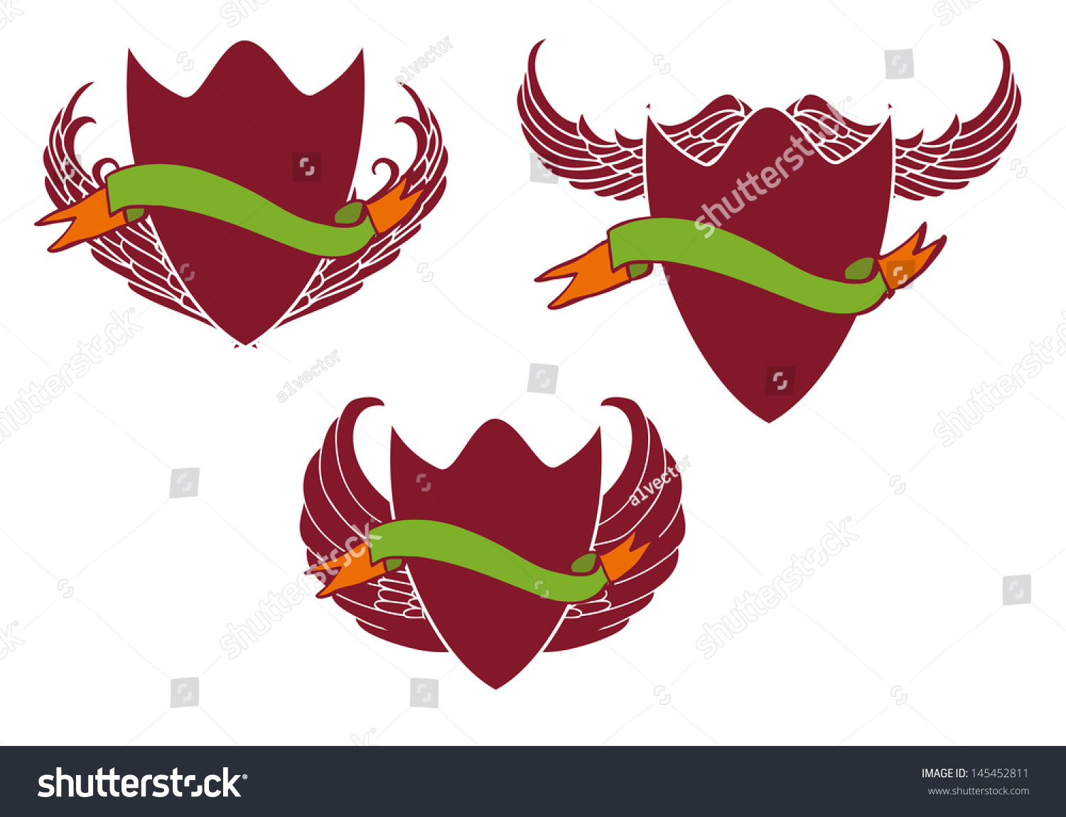 Tattoo Tribal Shield Vector Art Stock Vector Royalty Free 145452811   Stock Vector Tattoo Tribal Shield Vector Art 145452811 