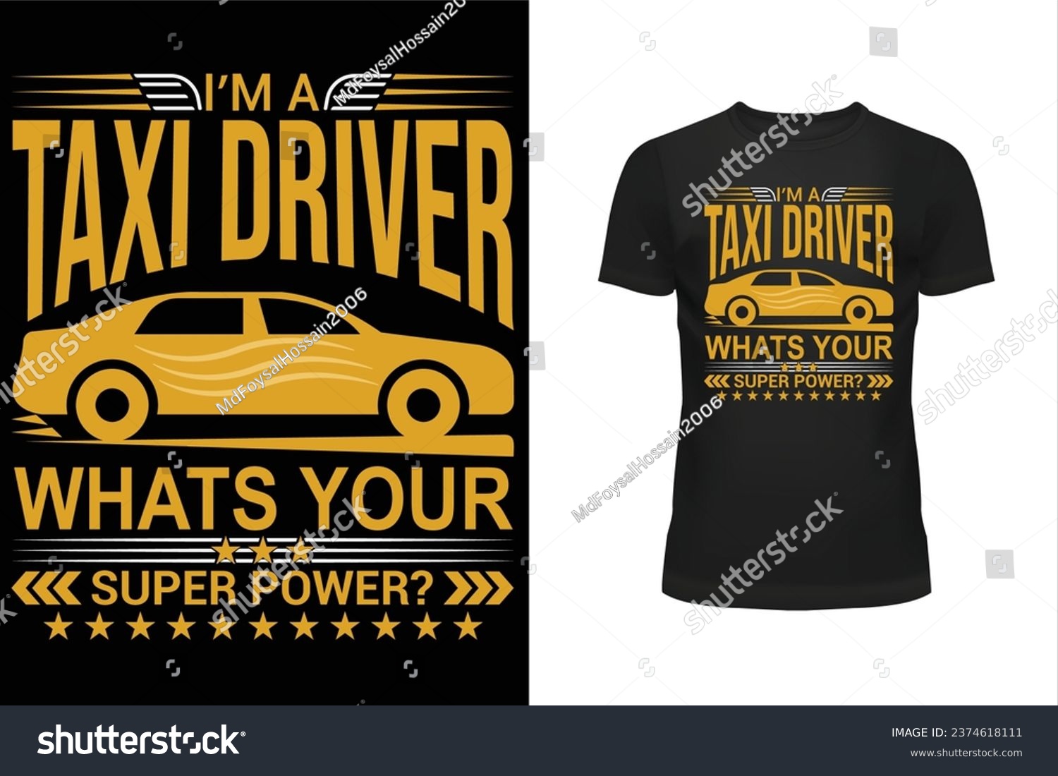 SVG of Taxi driver t shirt design, Typography t shirt design, Professional t shirt design, T shirt design svg