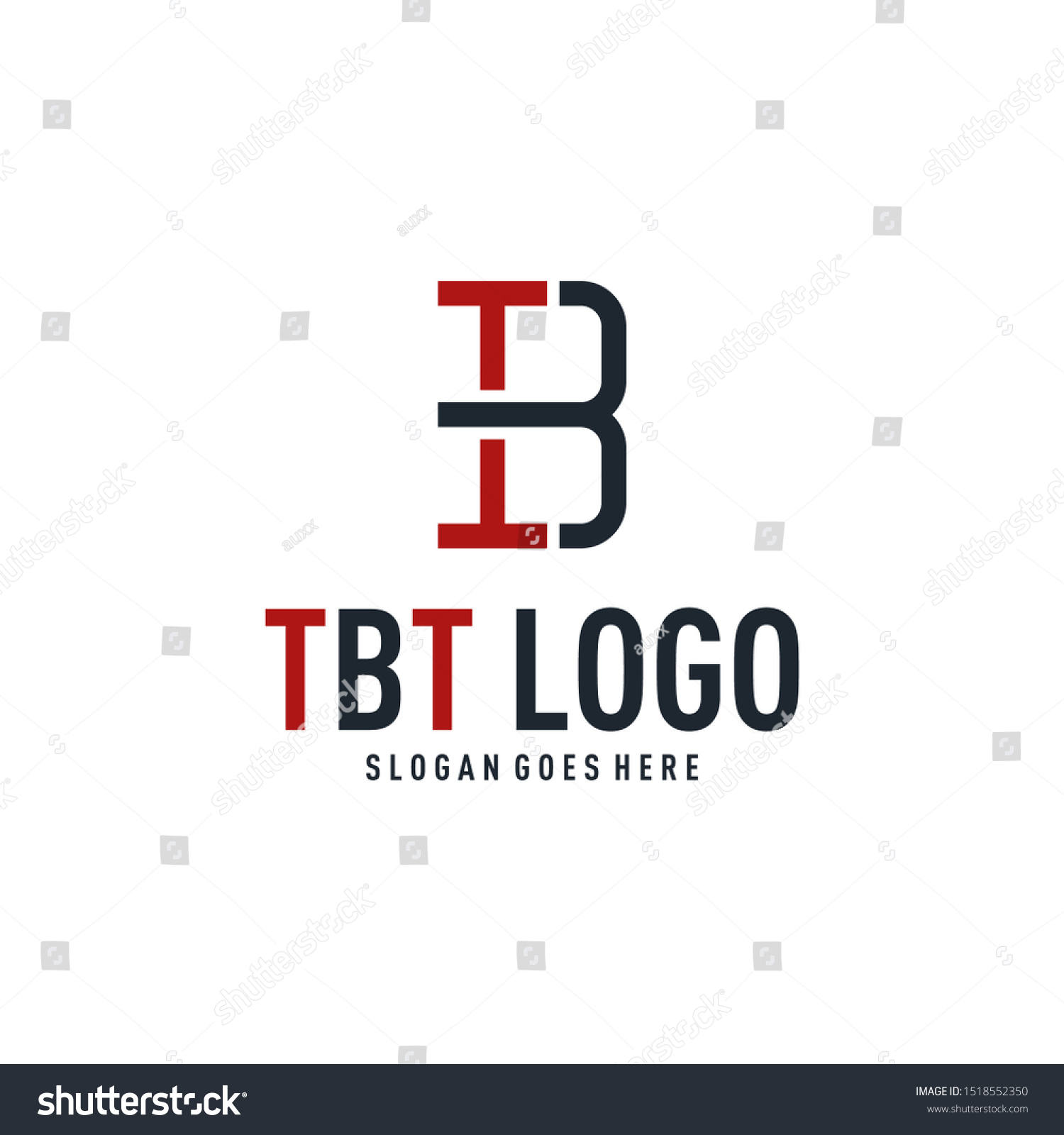 Tbt Logo Stock Vector Royalty Free