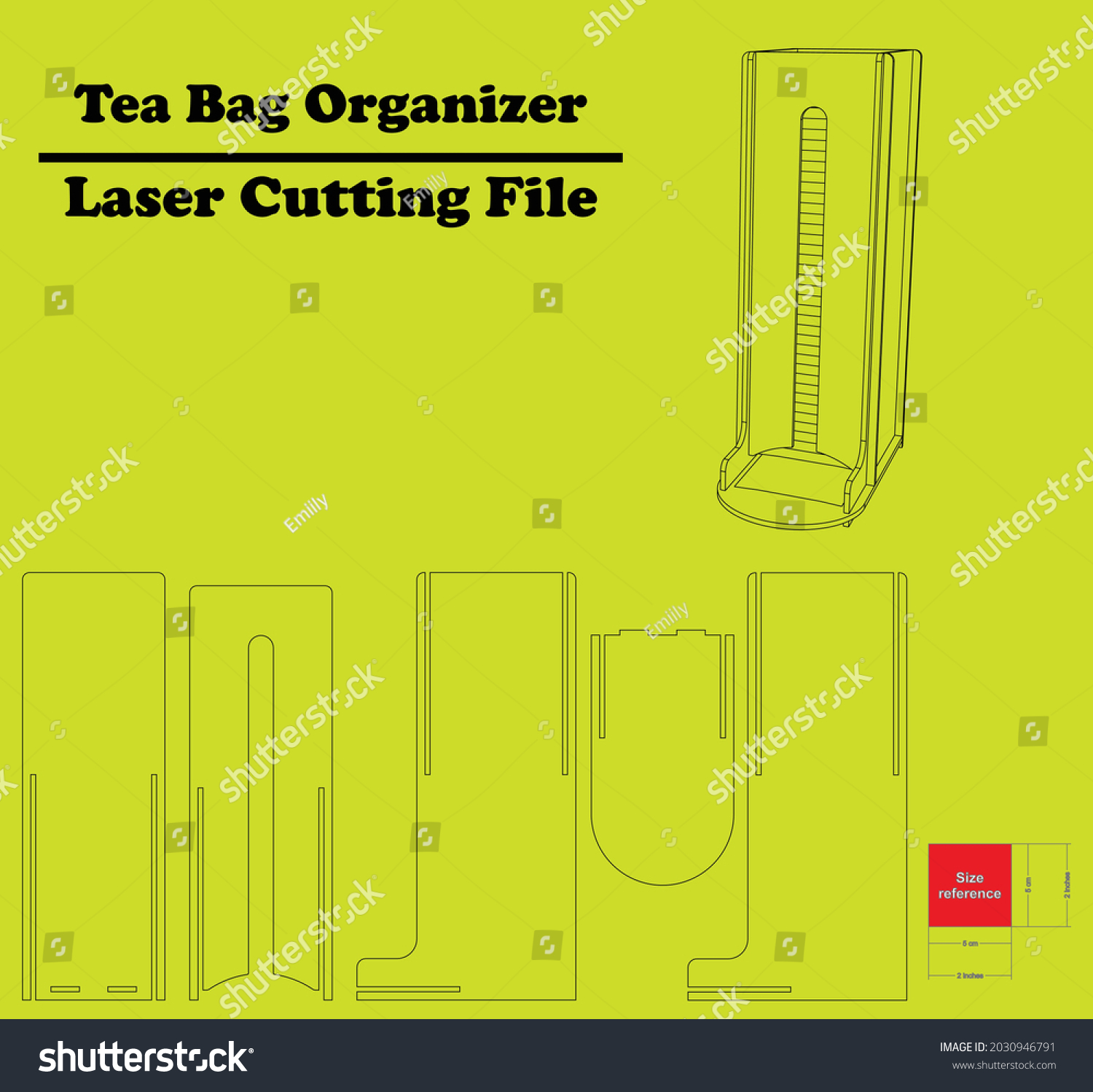 SVG of Tea box
this is a Tea Bag organizer which can be made by laser-cut pieces from all 3mm material thicknesses svg
