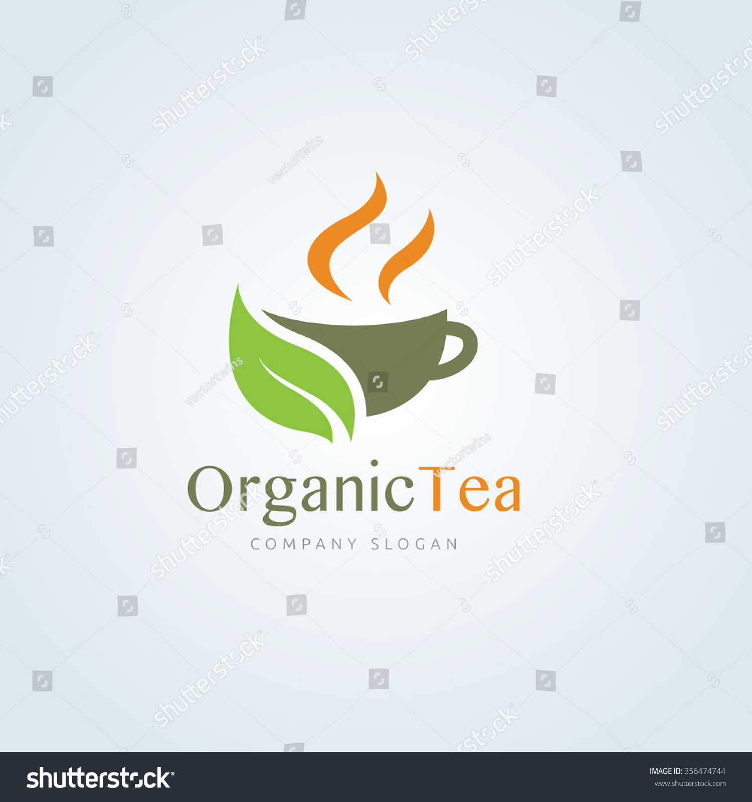 Tea Logovector Logo Template Stock Vector 356474744 - Shutterstock