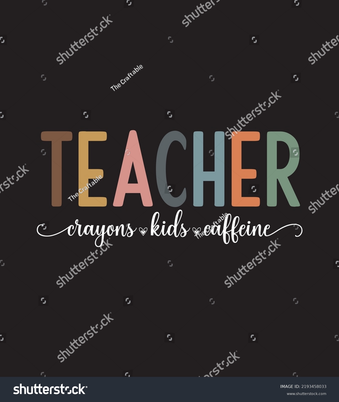 SVG of Teacher SVG Design Perfect For T-shirt And Others svg