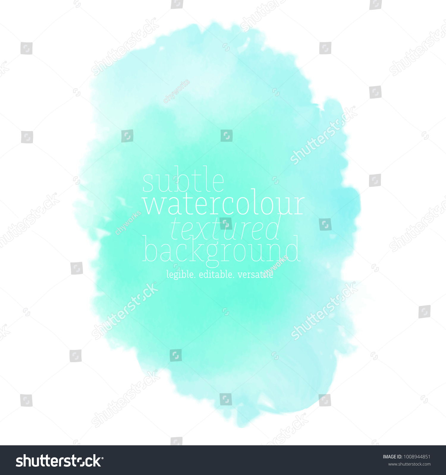 SVG of teal watercolor stain svg