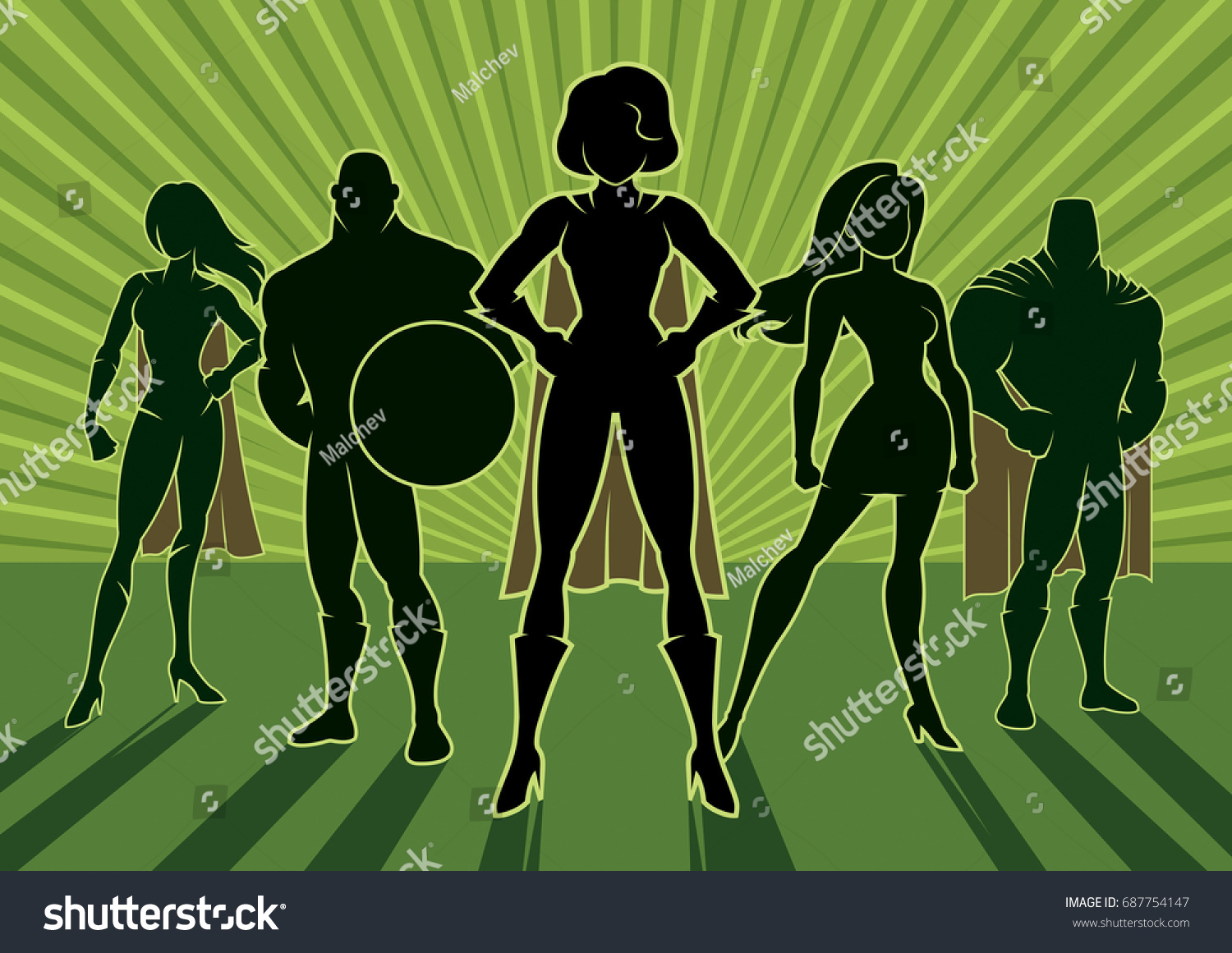 13,255 Team Superheroes Images, Stock Photos & Vectors | Shutterstock