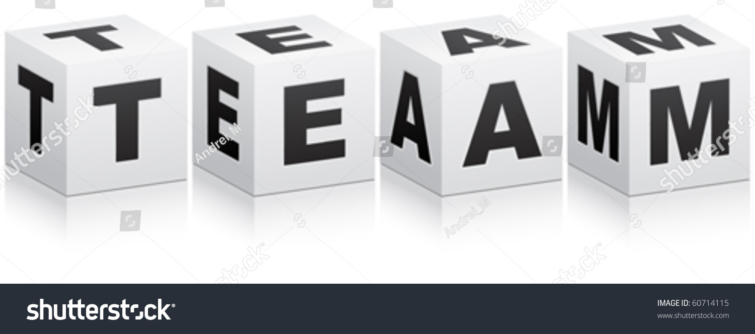 Team Word Stock Vector (Royalty Free) 60714115 | Shutterstock