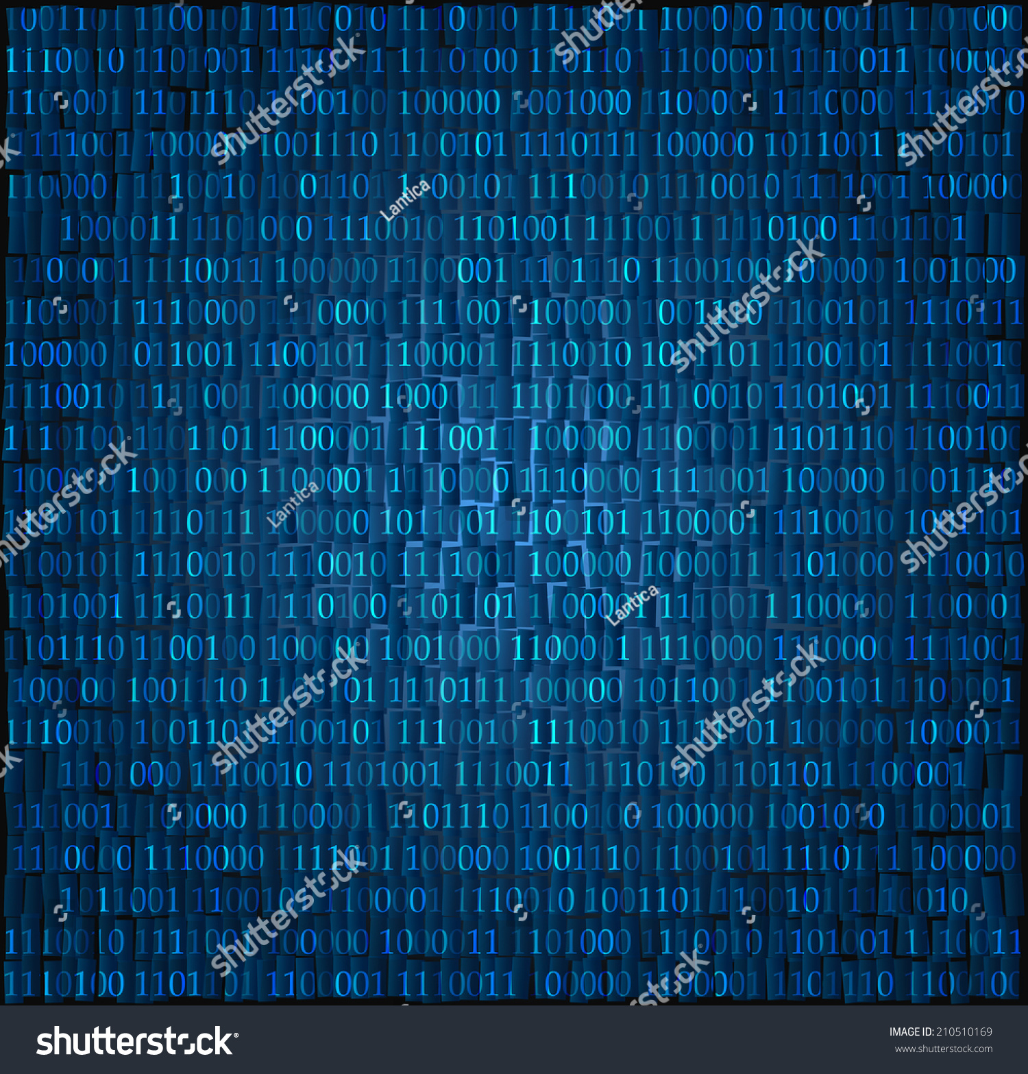 Technology Concept Hex Code Digital Background Vector - 210510169 ...