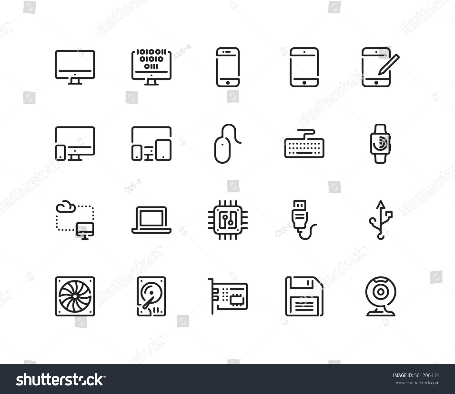 3,300,095 Computer technology icon Images, Stock Photos & Vectors ...