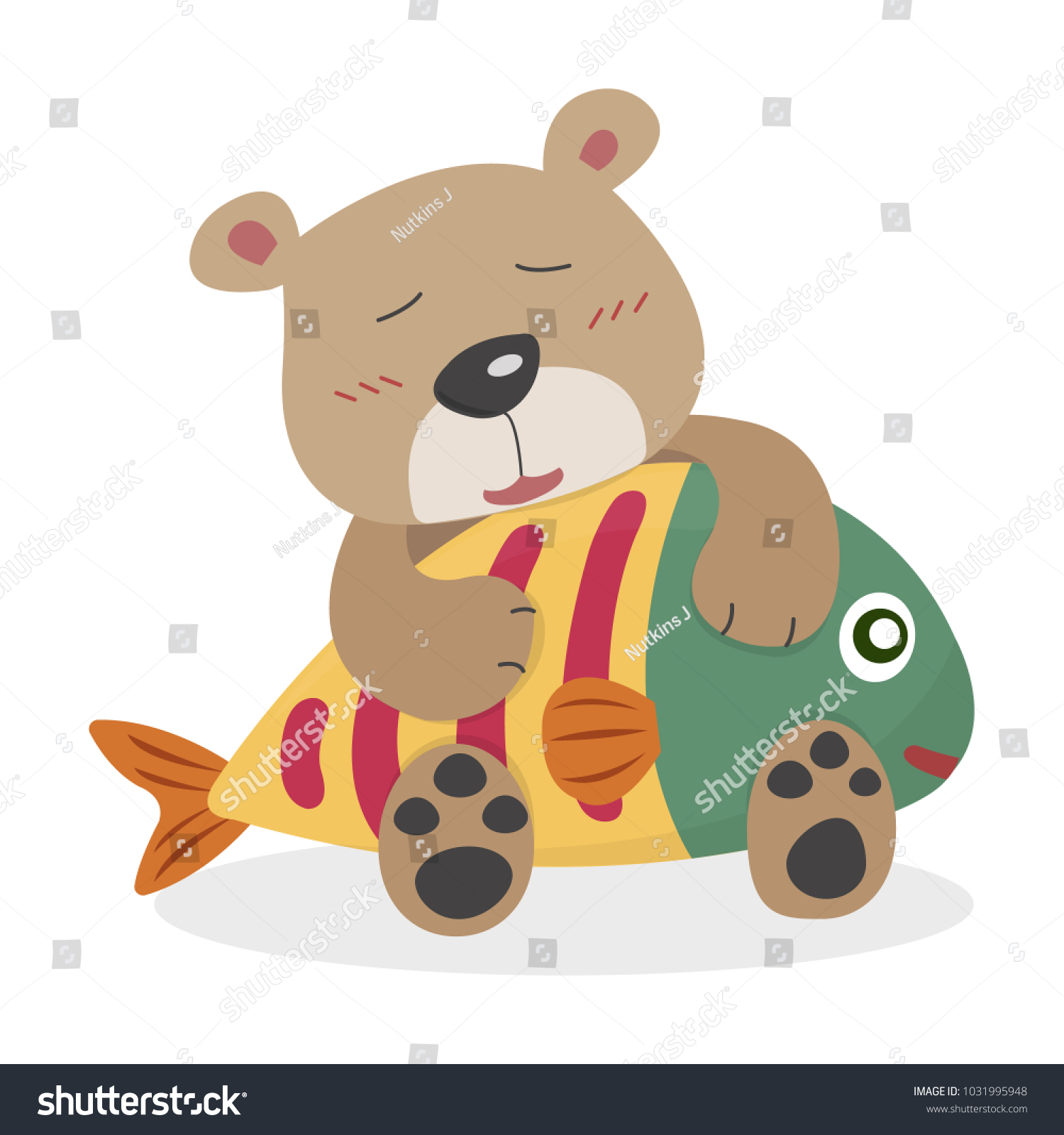 fish teddy bear