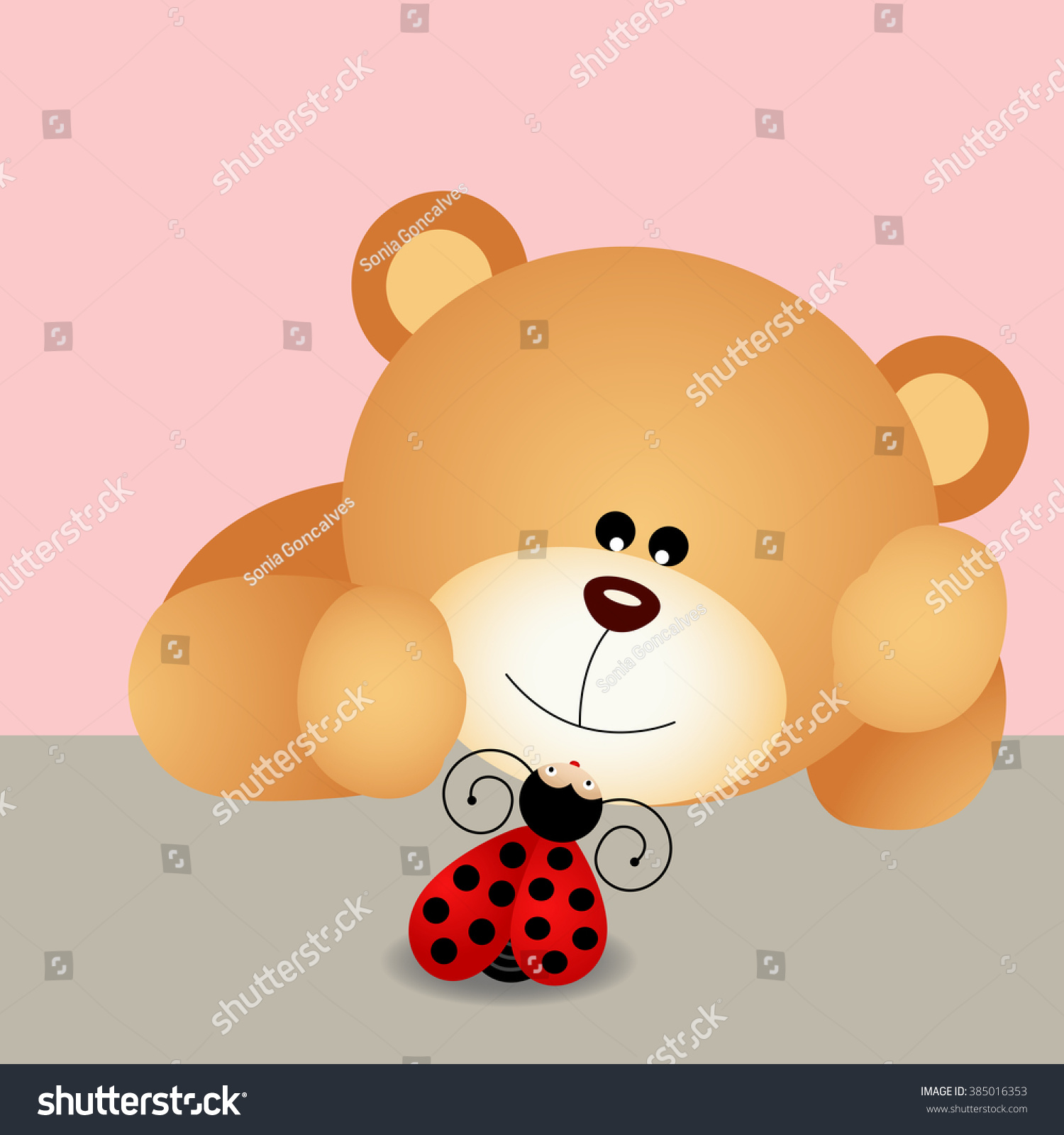 ladybird teddy