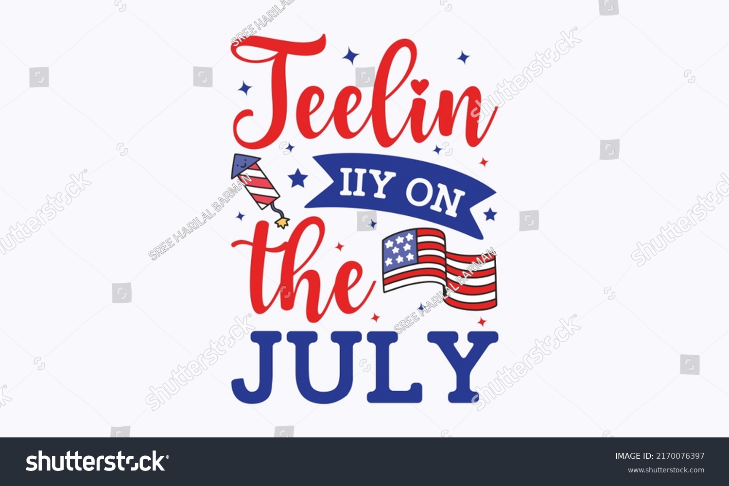 SVG of teelin iiy on the july -  4th of July fireworks svg for design shirt and scrapbooking. Good for advertising, poster, announcement, invitation, Templet svg