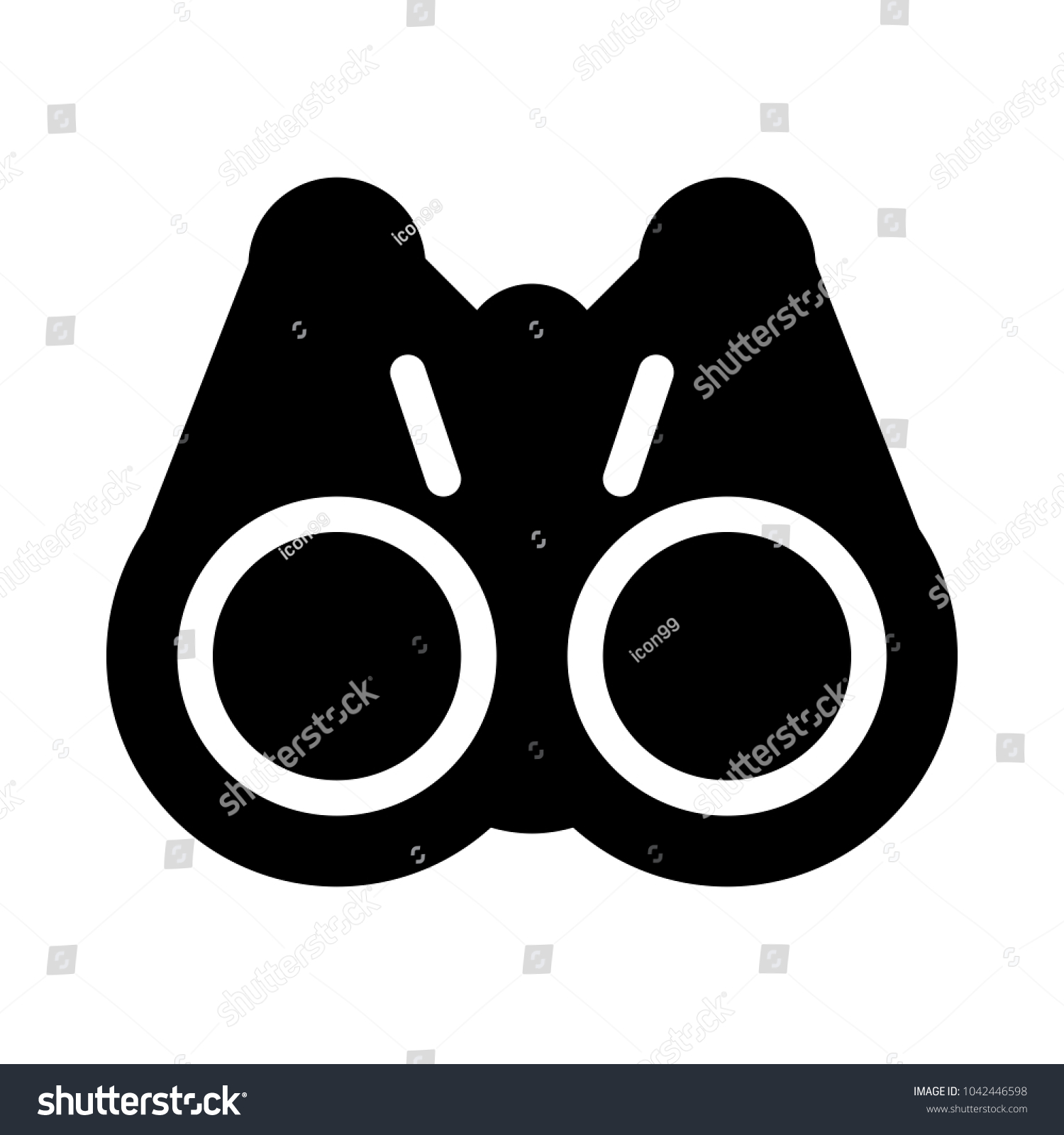 telescopic binocular