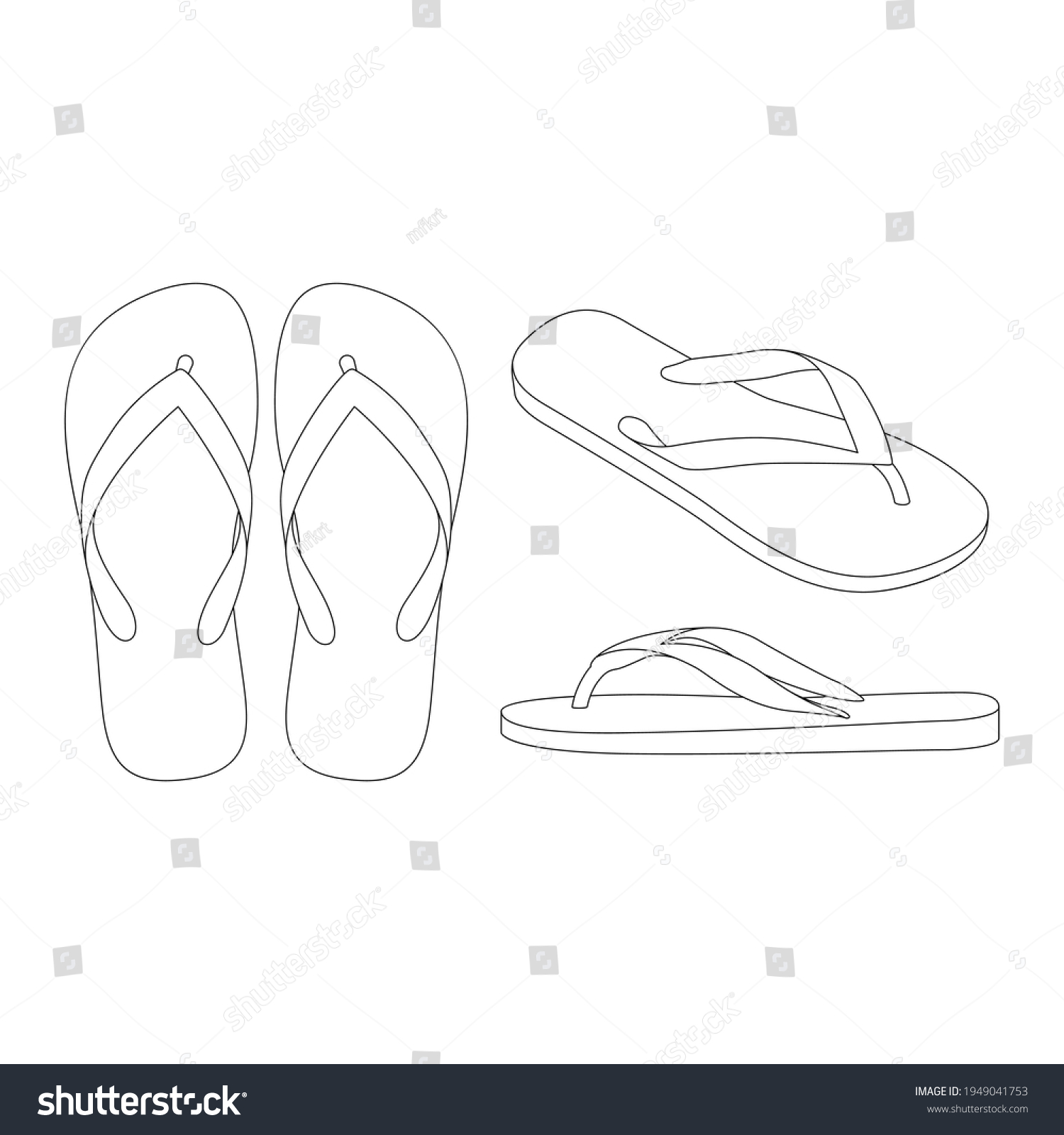 67,859 Flip flop Stock Illustrations, Images & Vectors | Shutterstock