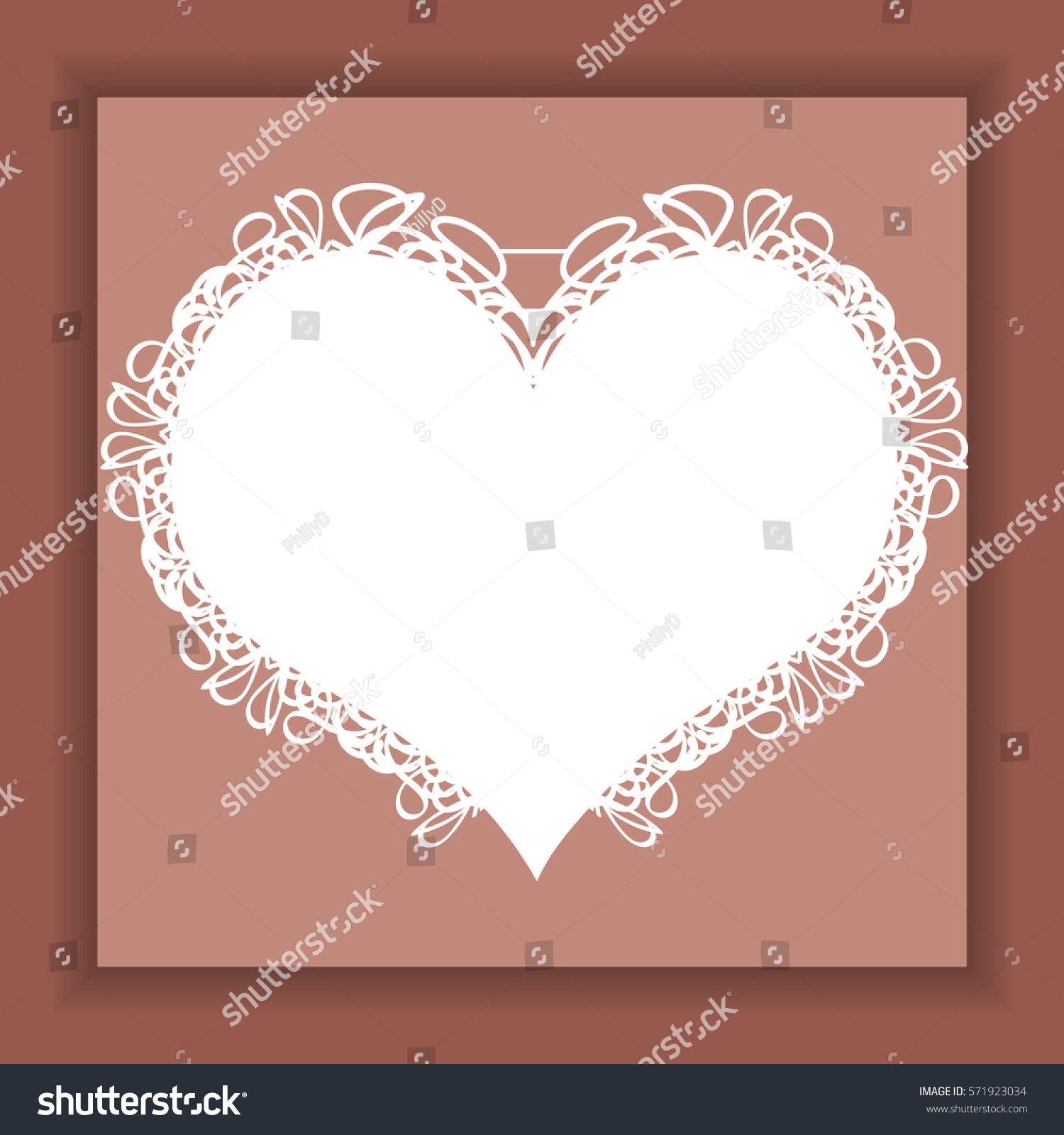 Heart Shaped Invitation Templates 6