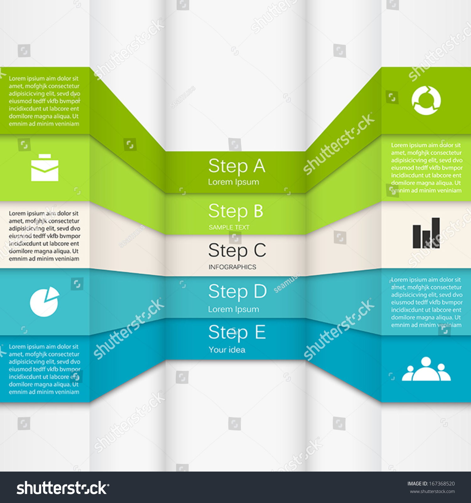 template your business presentation text areas stock vector template your business presentation text areas stock vector, Presentation templates