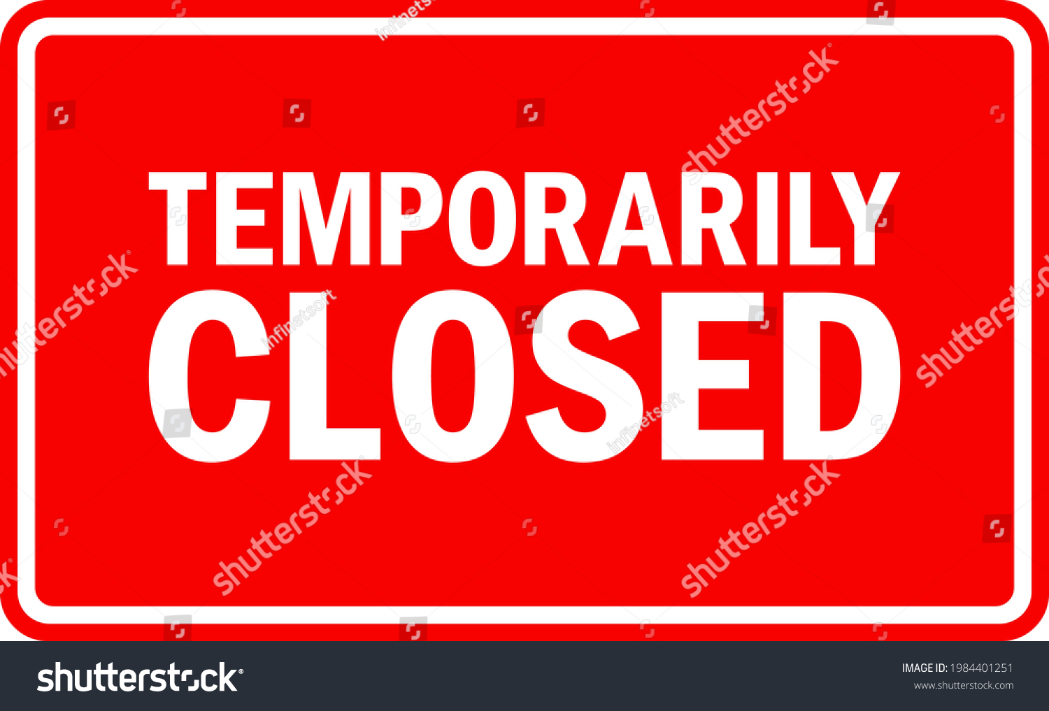 850 Temporary closed Stock Illustrations, Images & Vectors | Shutterstock