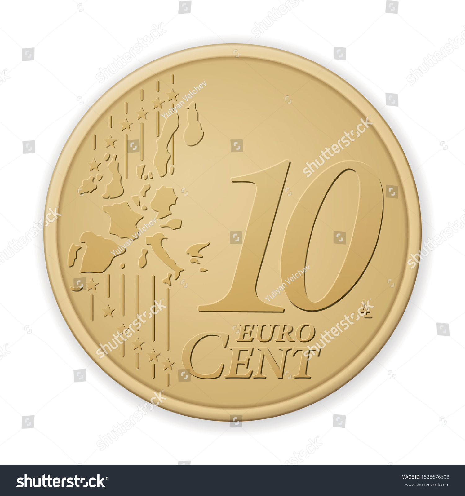 10 euro cent в грн