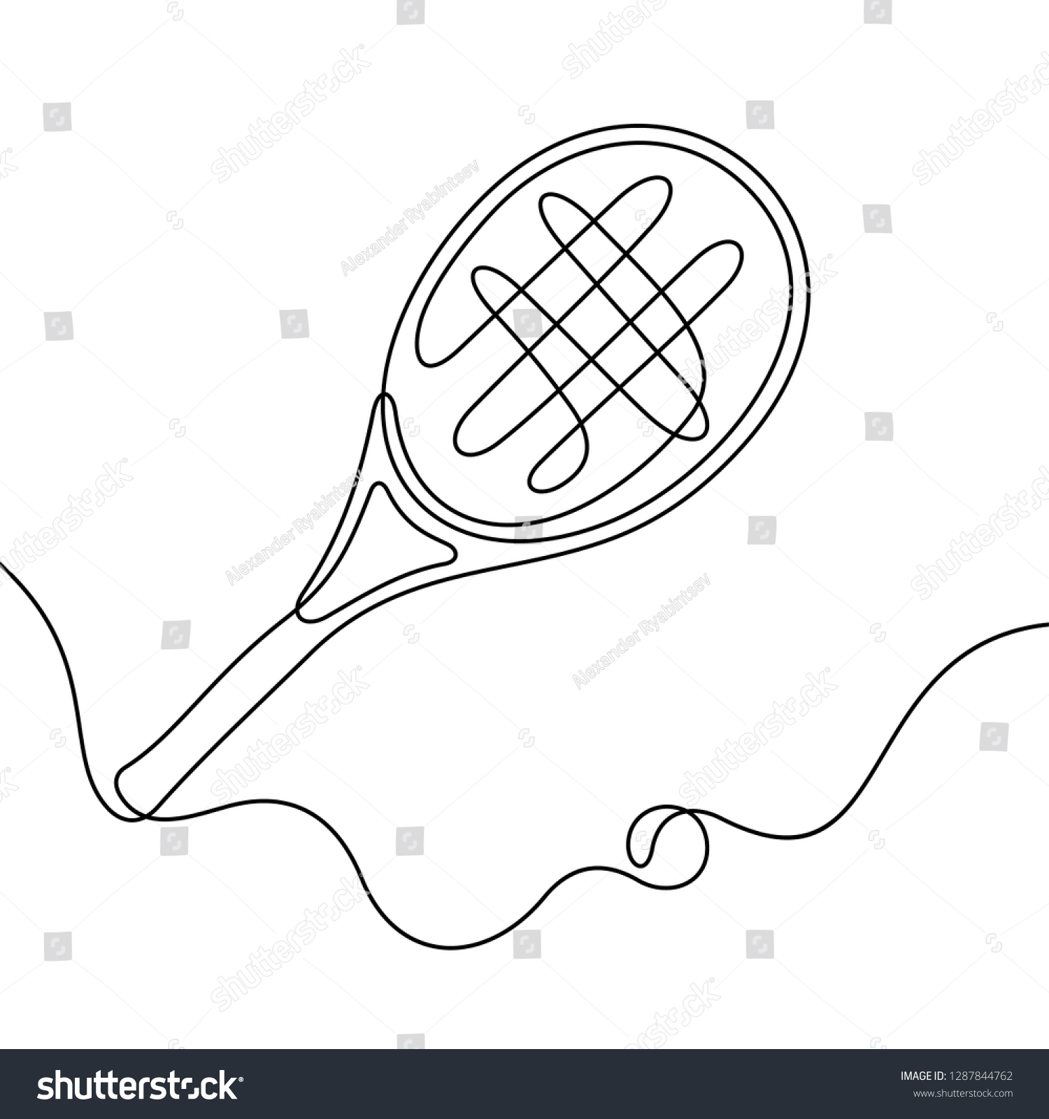 3,392 Tennis ball line drawing Images, Stock Photos & Vectors