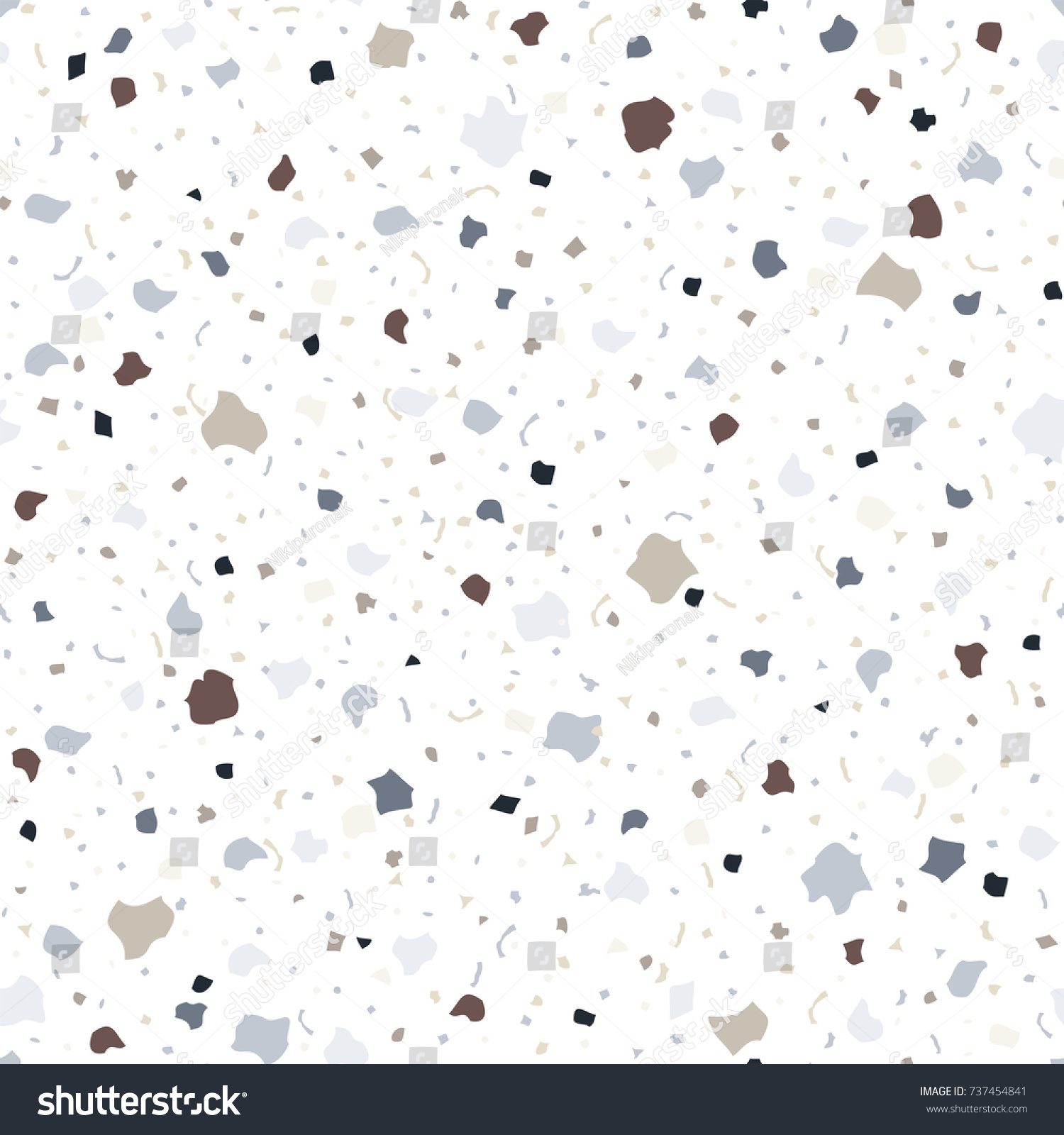 Terrazzo Floor Texture Seamless Pattern Abstract Colorful Vector Illustration On White Background In Vintage Style Terrazzo Floor Texture Seamless Pattern Abstract Colorful Vector Illustration On White Background In Vintage Style