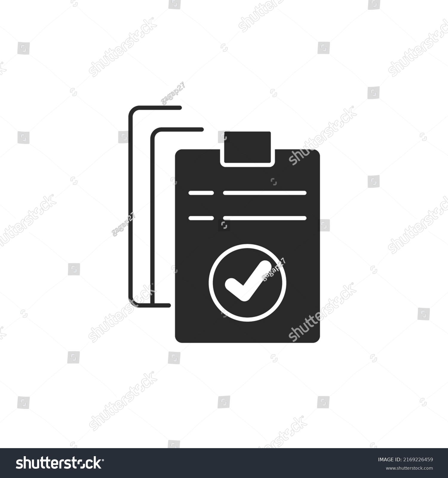 Test Icons Symbol Vector Elements Infographic Stock Vector (Royalty ...