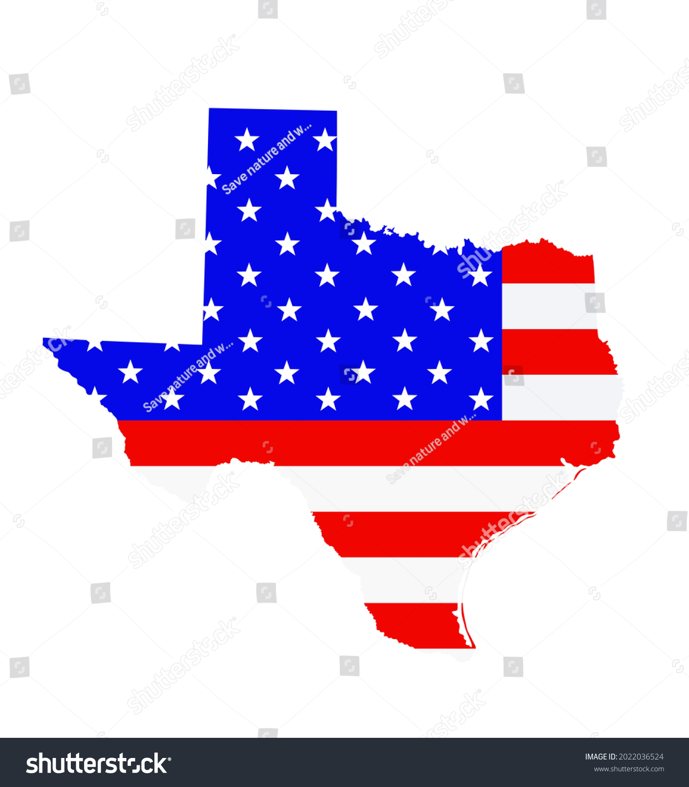 Texas State Map Vector Silhouette Illustration Stock Vector (Royalty ...