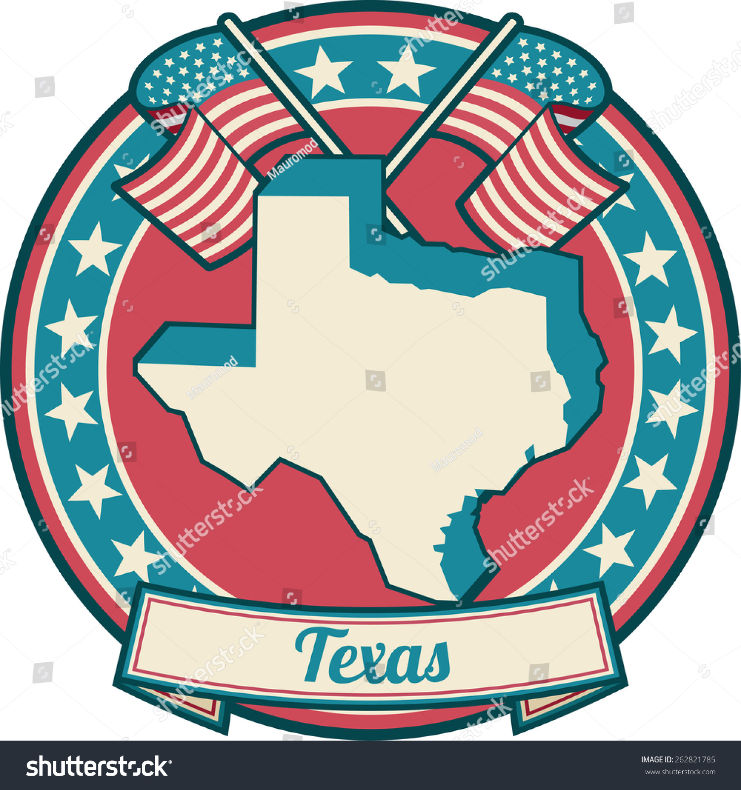 Texas Symbol Stock Vector (Royalty Free) 262821785 | Shutterstock