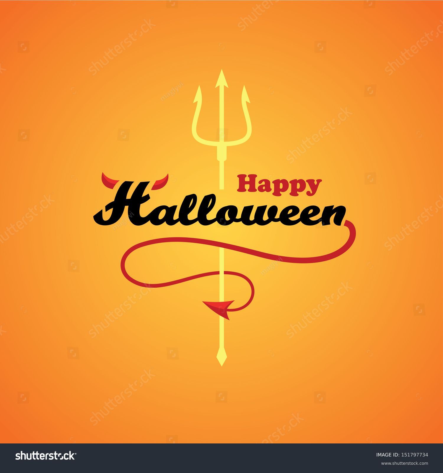 SVG of Text composition on halloween theme in vector svg