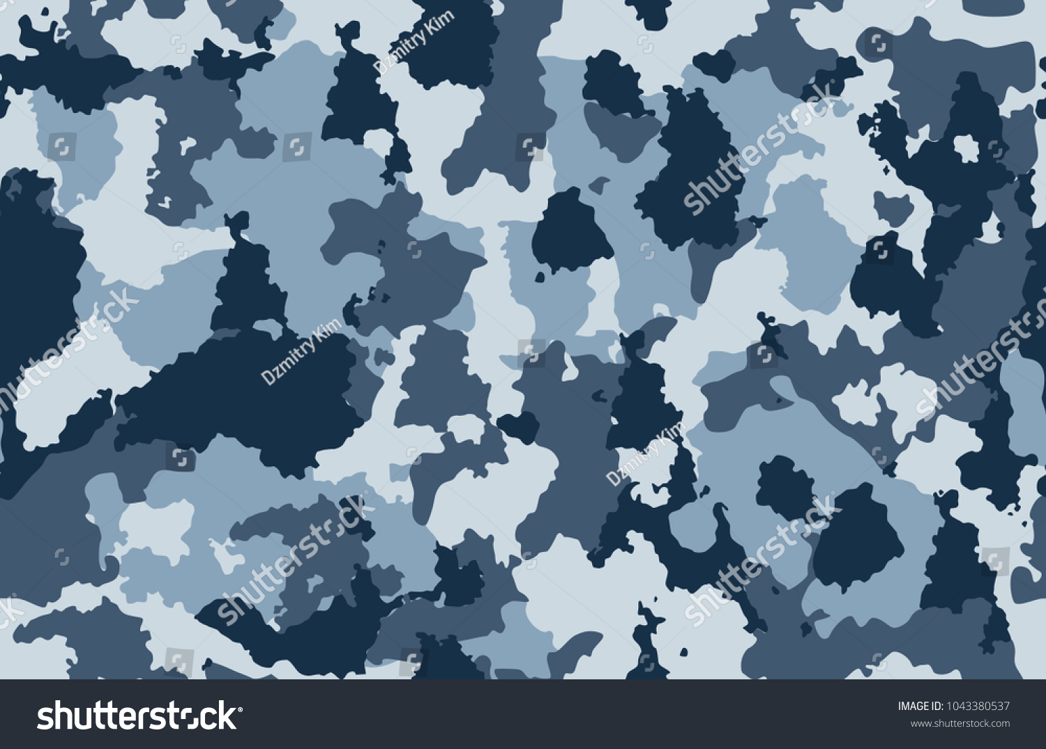 Texture Military Camouflage Repeats Seamless Army Stock Vector (Royalty ...