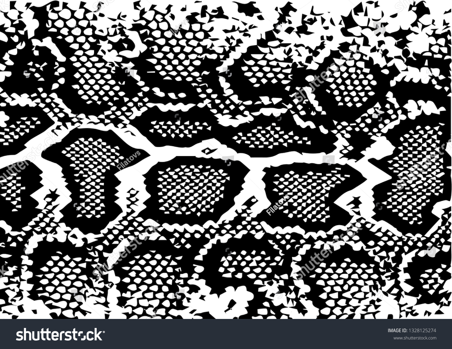 Texture Crocodile Snake Skin Leather Grunge Stock Vector (Royalty Free ...