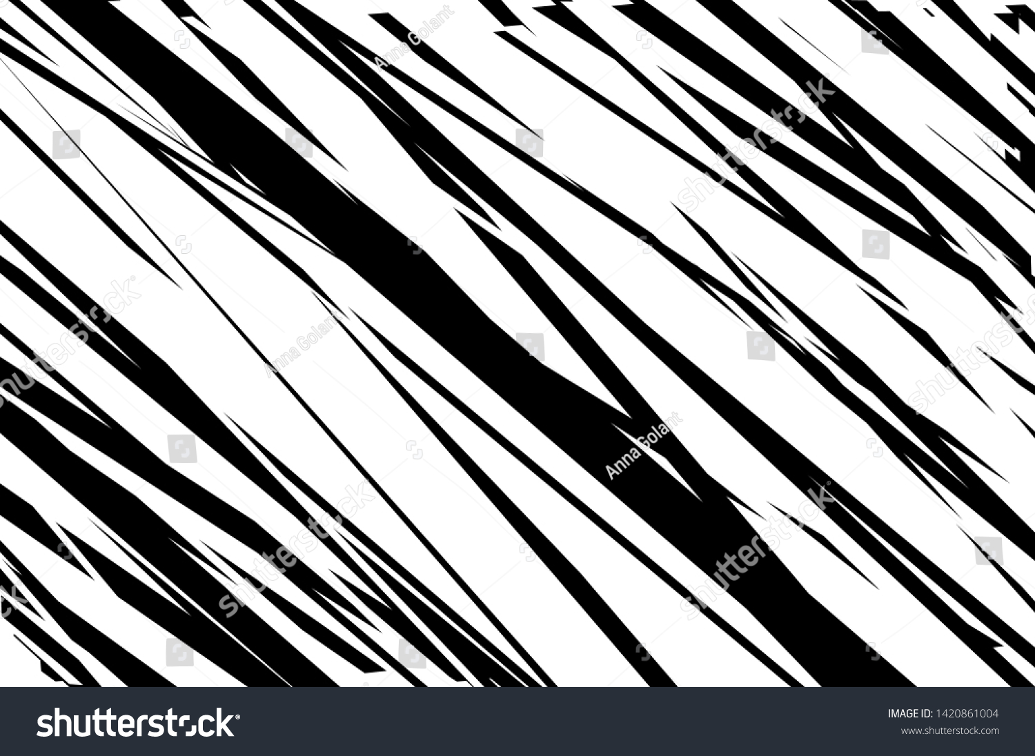 Texture Parallel Lines Different Lengths Thicknesses Stock Vector ...