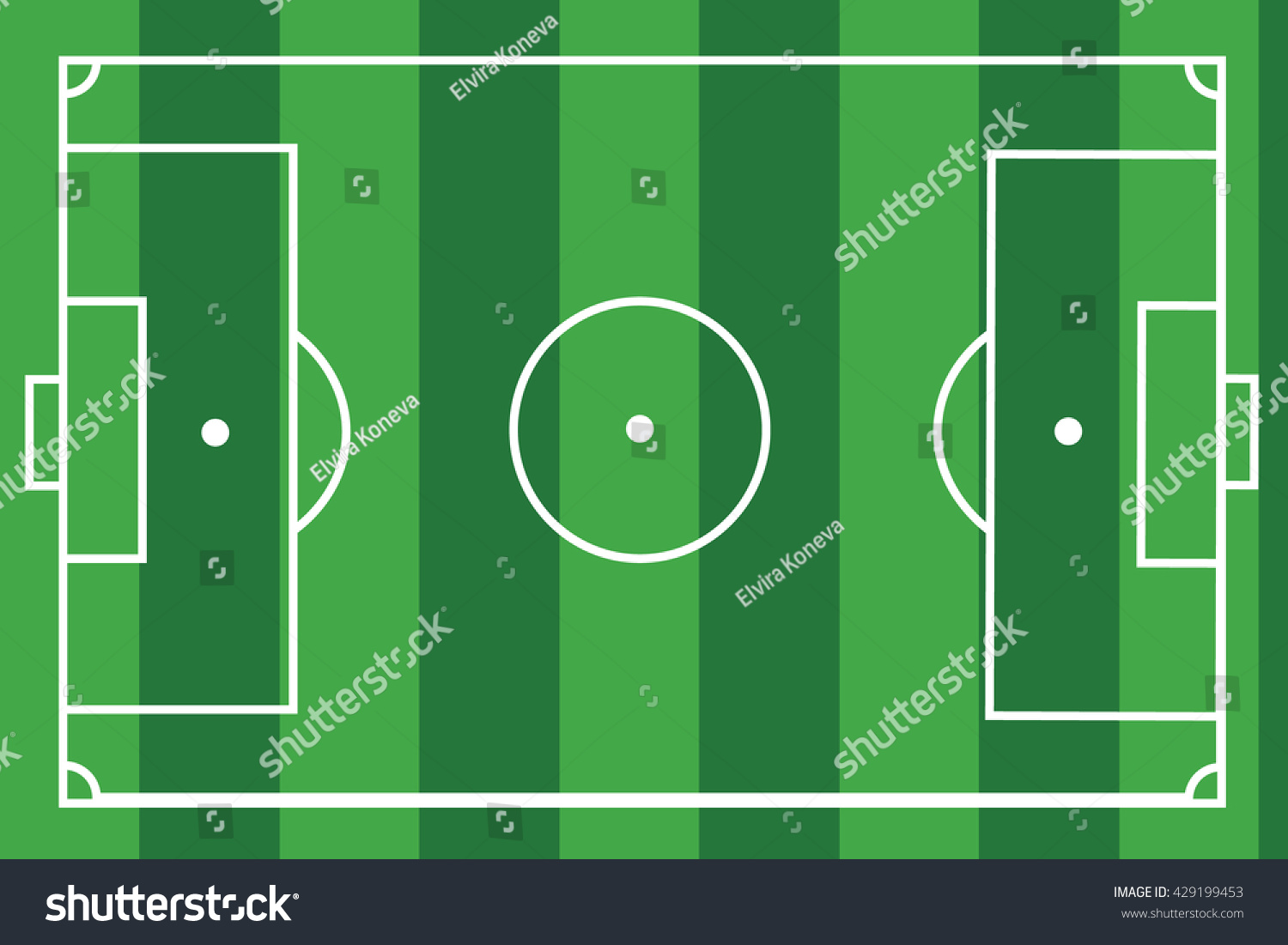 Textured Grass Football Vector Illustration Green Stock Vector (Royalty ...