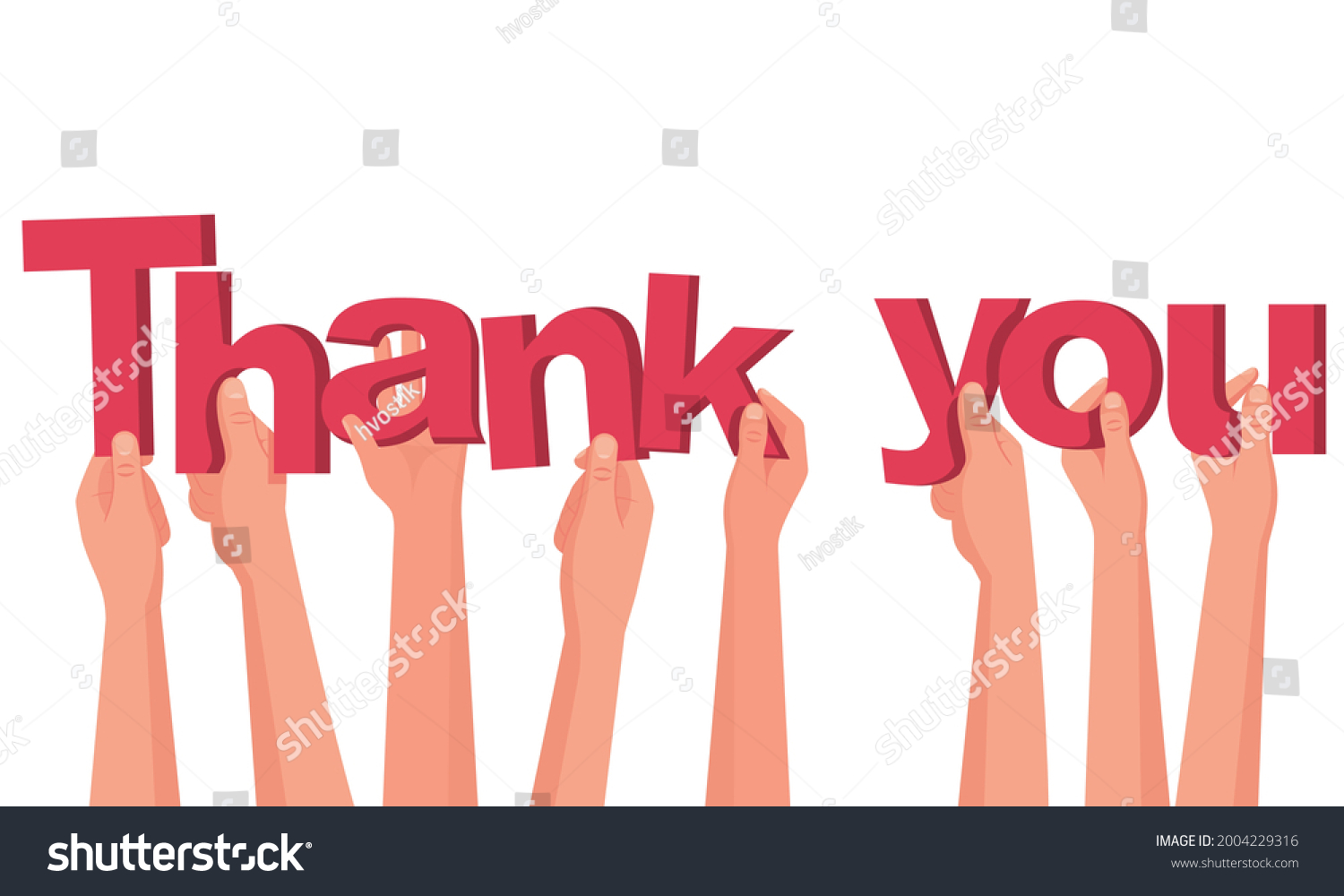 thank-you-group-people-hold-big-stock-vector-royalty-free-2004229316