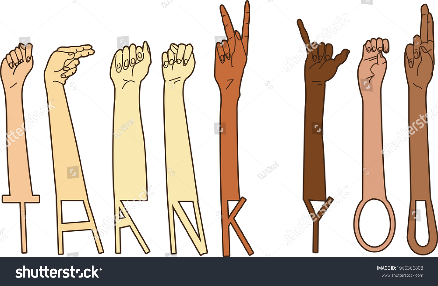 thank you in sign language american