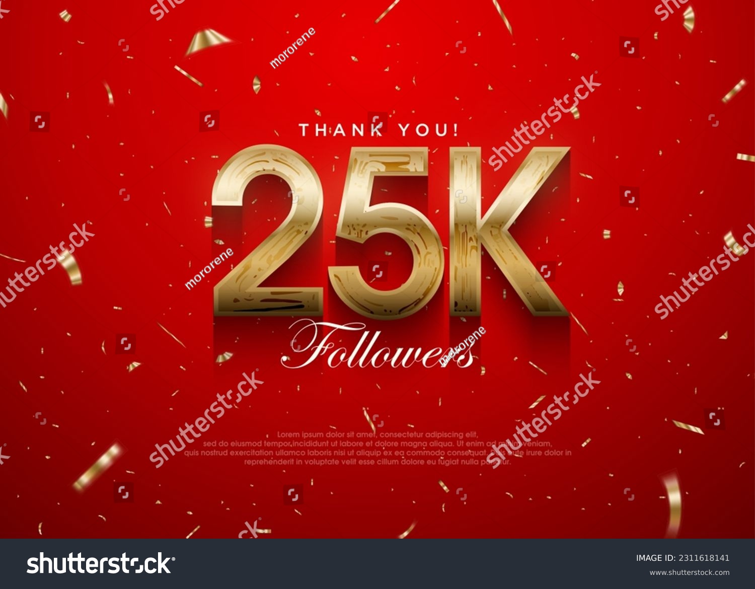 SVG of Thank you followers 25k background, greeting banner poster for fans. svg