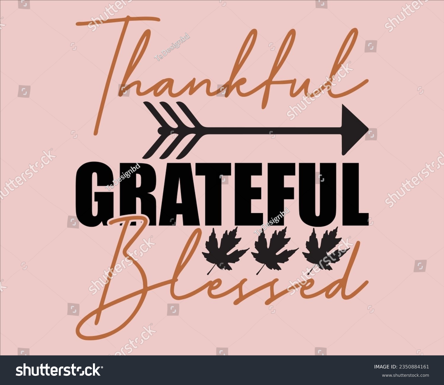 SVG of Thankful Grateful Blessed Svg Design,Fall Design,Pumpkin Svg,Fall Sign, Autumn Svg, Thanksgiving Svg,Svg files for cricut, Cut File svg