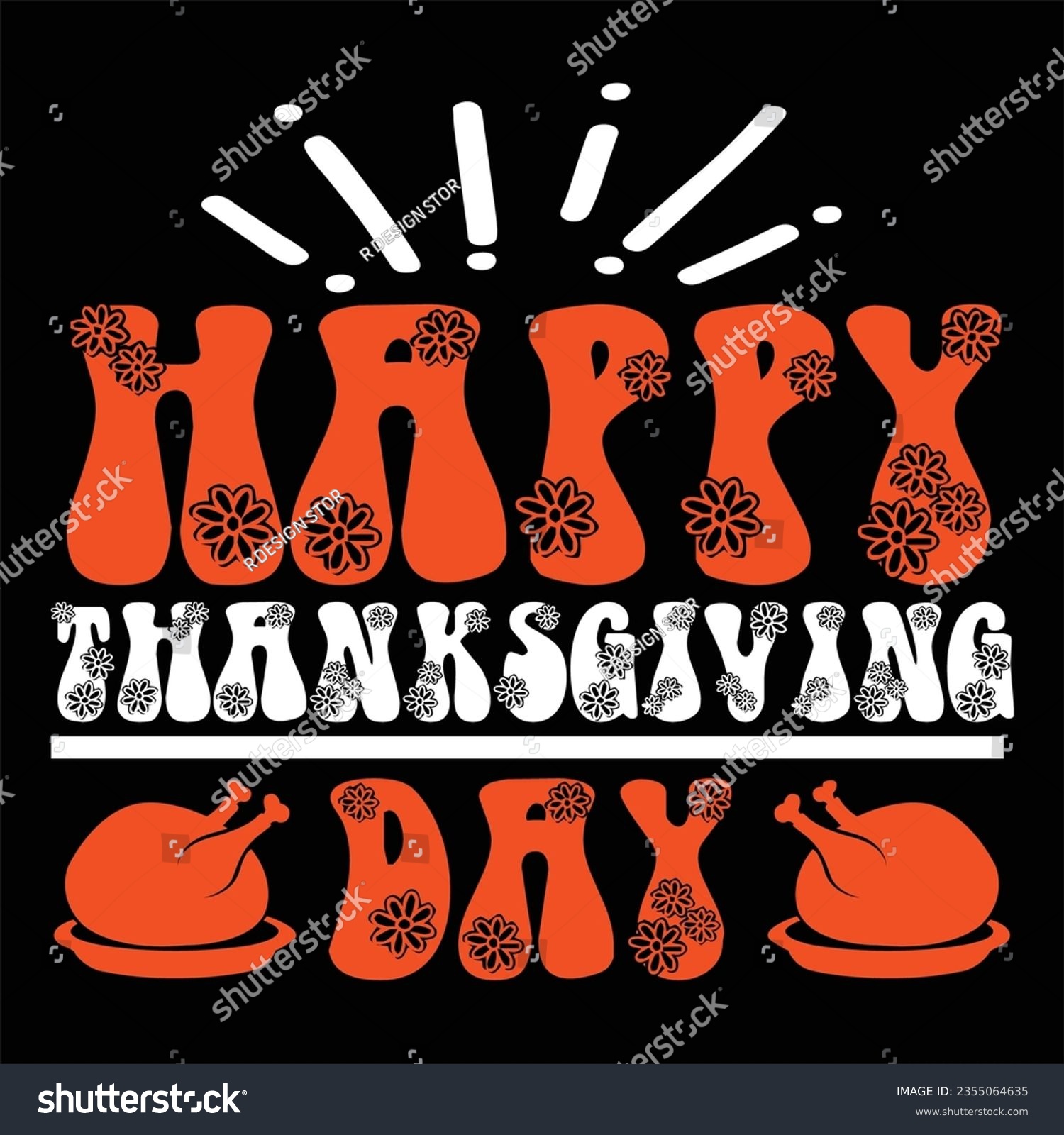 SVG of Thanksgiving day svg t-shirt design  svg