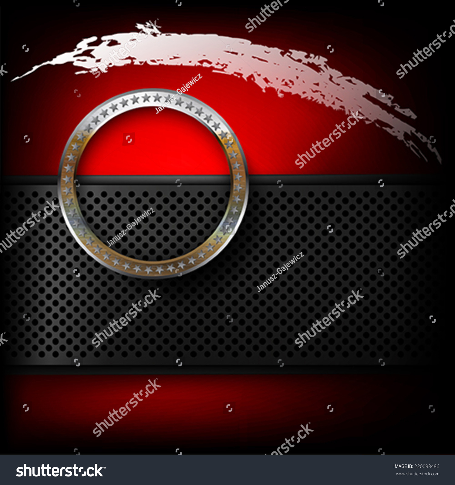 Abstract Metallic Background Stock Vector (Royalty Free) 220093486