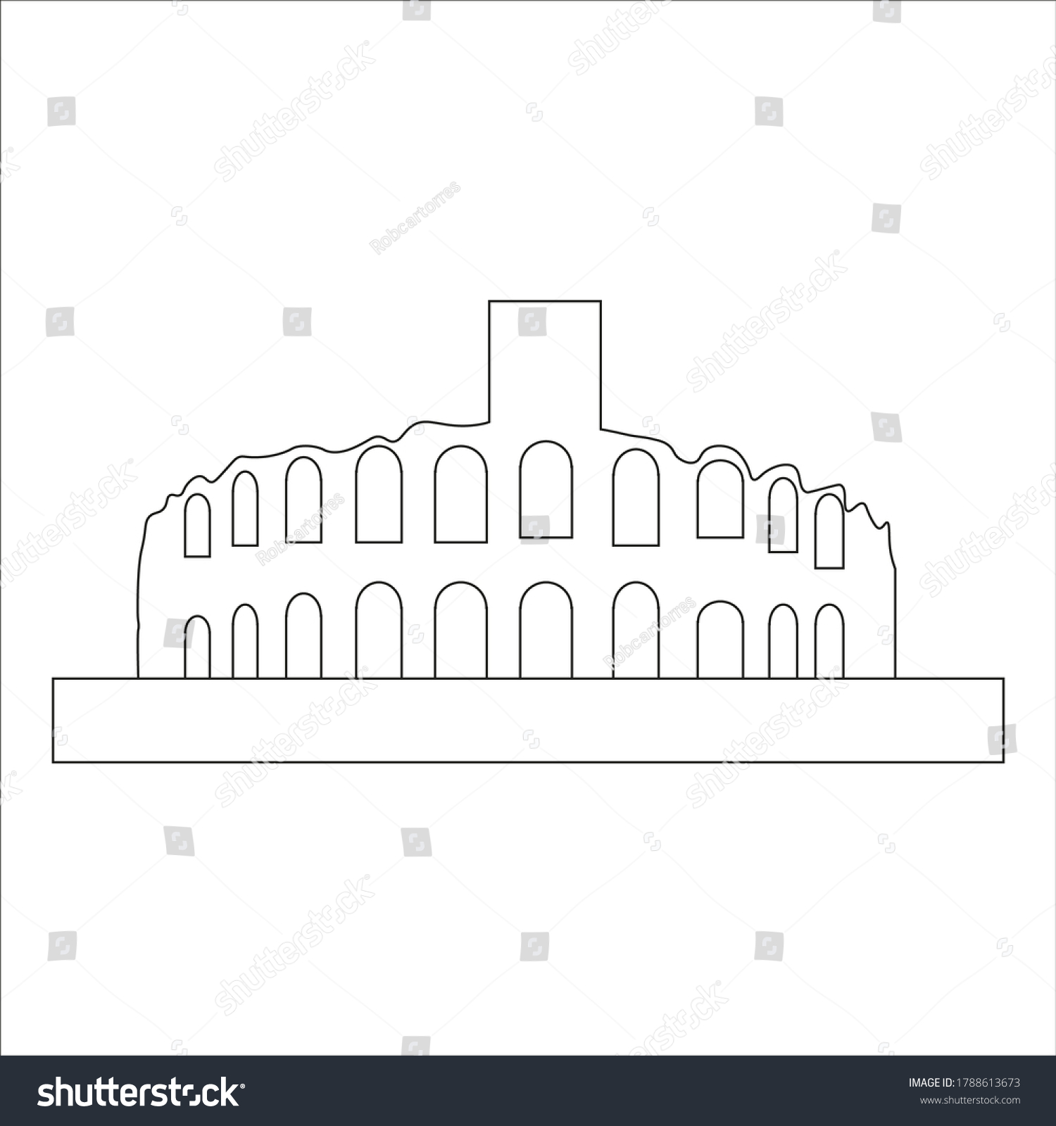 5 Arenes de nimes Stock Illustrations, Images & Vectors | Shutterstock