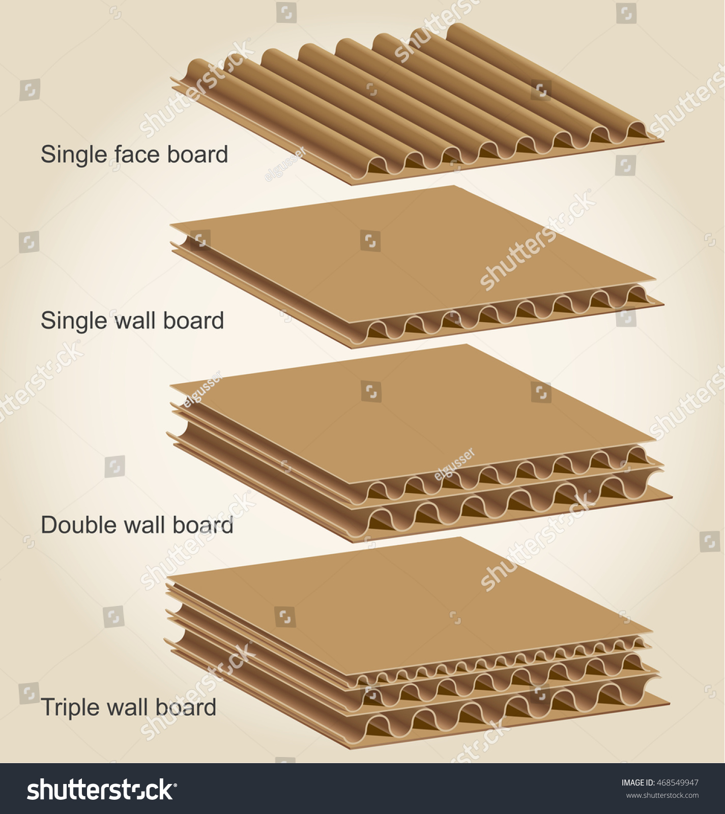 Below Illustration Demonstrates Four Basic Types Stock Vector (Royalty ...