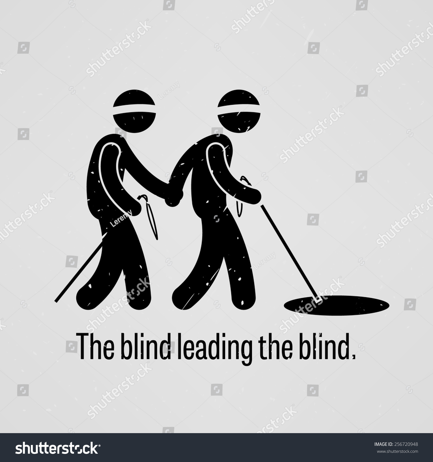 SVG of The blind leading the blind svg
