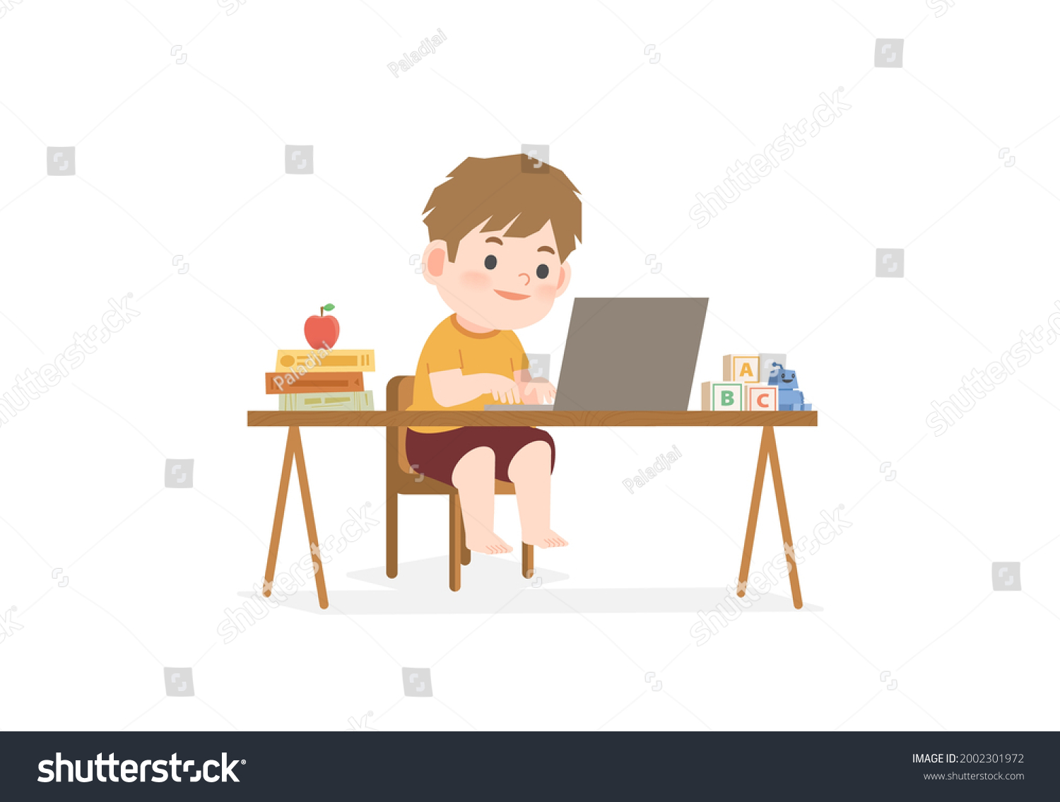Boy Stay Home Studying Home Learning Stock Vector Royalty Free 2002301972 Shutterstock Boy Stay Home Studying Home Learning Stock Vector Royalty Free 2002301972 Shutterstock