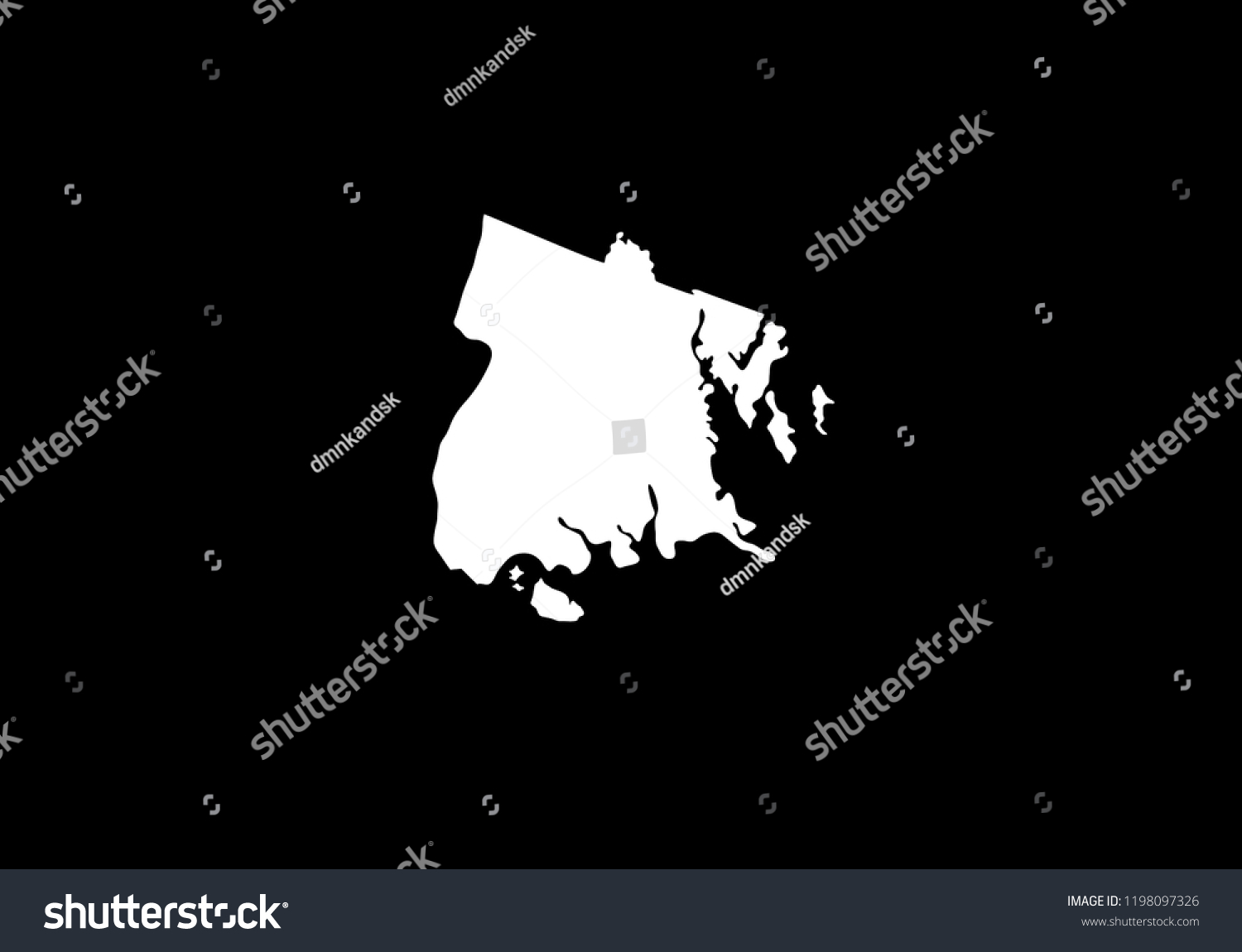 Bronx New York City Borough Outline Stock Vector (Royalty Free ...