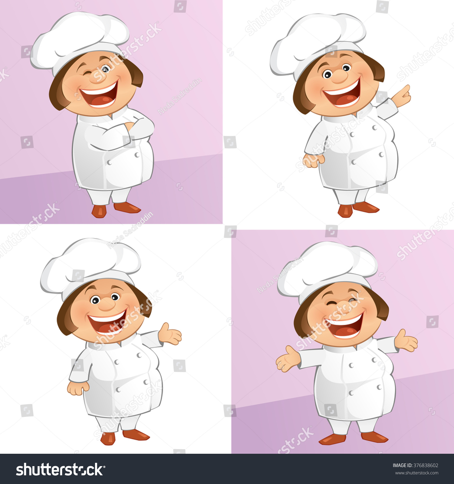 Chef Stock Vector Royalty Free 376838602