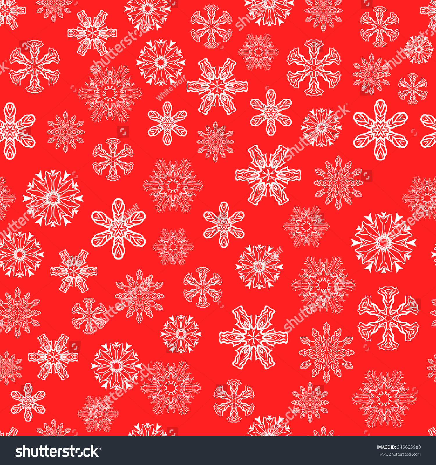 Christmas Background Seamless Pattern Wrapping Paper Stock Vector ...