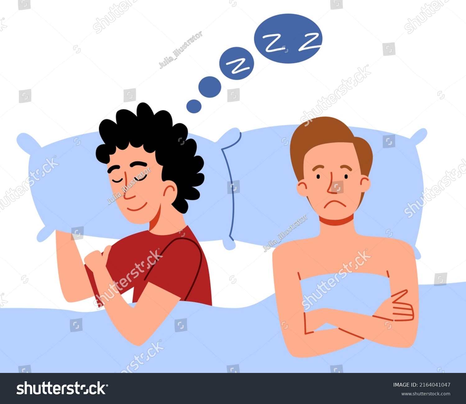 Concept Sexual Intimate Problem Stock Vector Royalty Free 2164041047