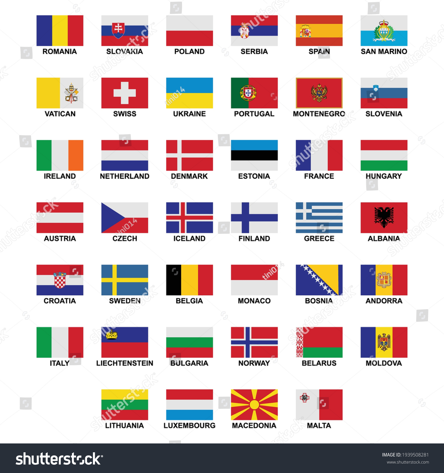 Flag-collection Images, Stock Photos & Vectors | Shutterstock